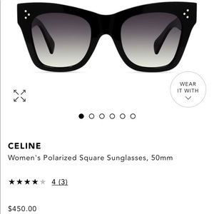 Celine ORIGINAL glasses Bloomingdales brand new